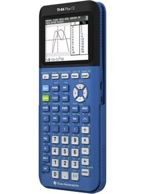Graphing Calculator TI-84 Plus CE - Blueberry Color, Perfect for Students